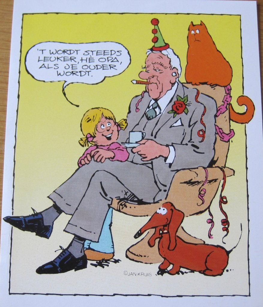 Jan jan en de kinderen - opa is jarig - nieuw, Ophalen of Verzenden, 1980 tot heden, Ongelopen, Overige thema's