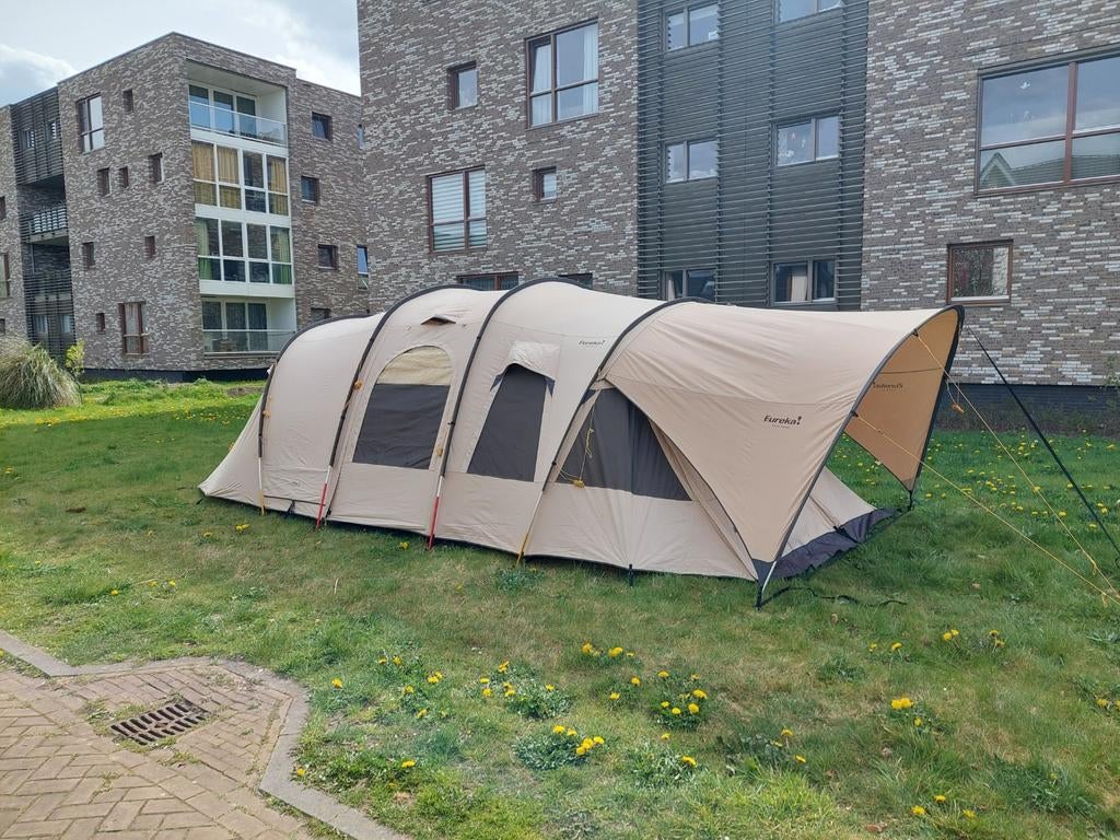 Eureka Grand Energi tent BTC, Caravans en Kamperen, Ophalen of Verzenden, Gebruikt, Tot en met 4