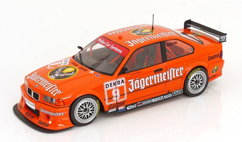 BMW 325i (E36) Coupe No.9, DTM 1993 “Jägermeister” Hahne 1-1, Tschuiten@hotmail.com, Duitsland, Auto, Nieuw