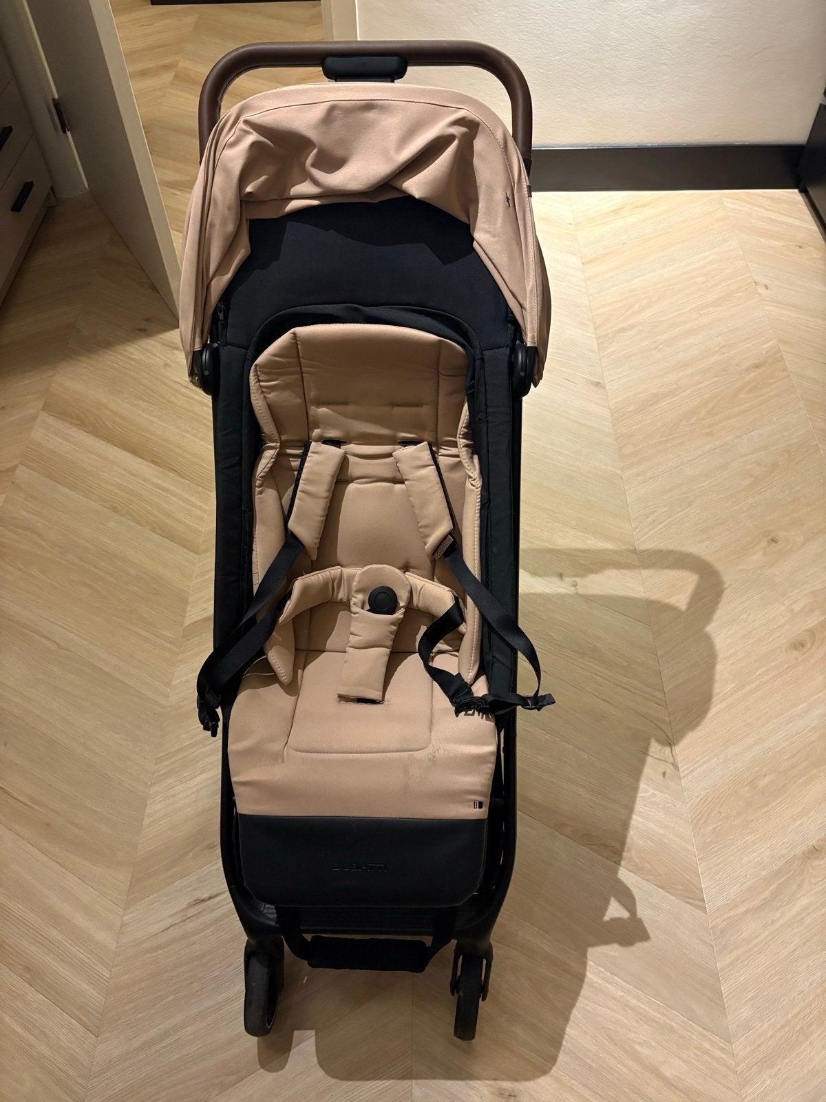 Dubatti Smart Buggy Brown / Pink, Kinderen en Baby's, Ophalen, Gebruikt, Kinderwagen, Overige merken