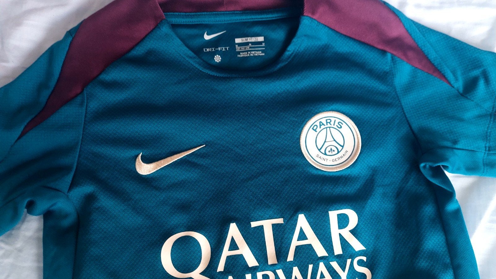 Nike Paris Saint-Germain voetbalshirt - Maat M, Nike, Overige maten, Ophalen of Verzenden, Zo goed als nieuw