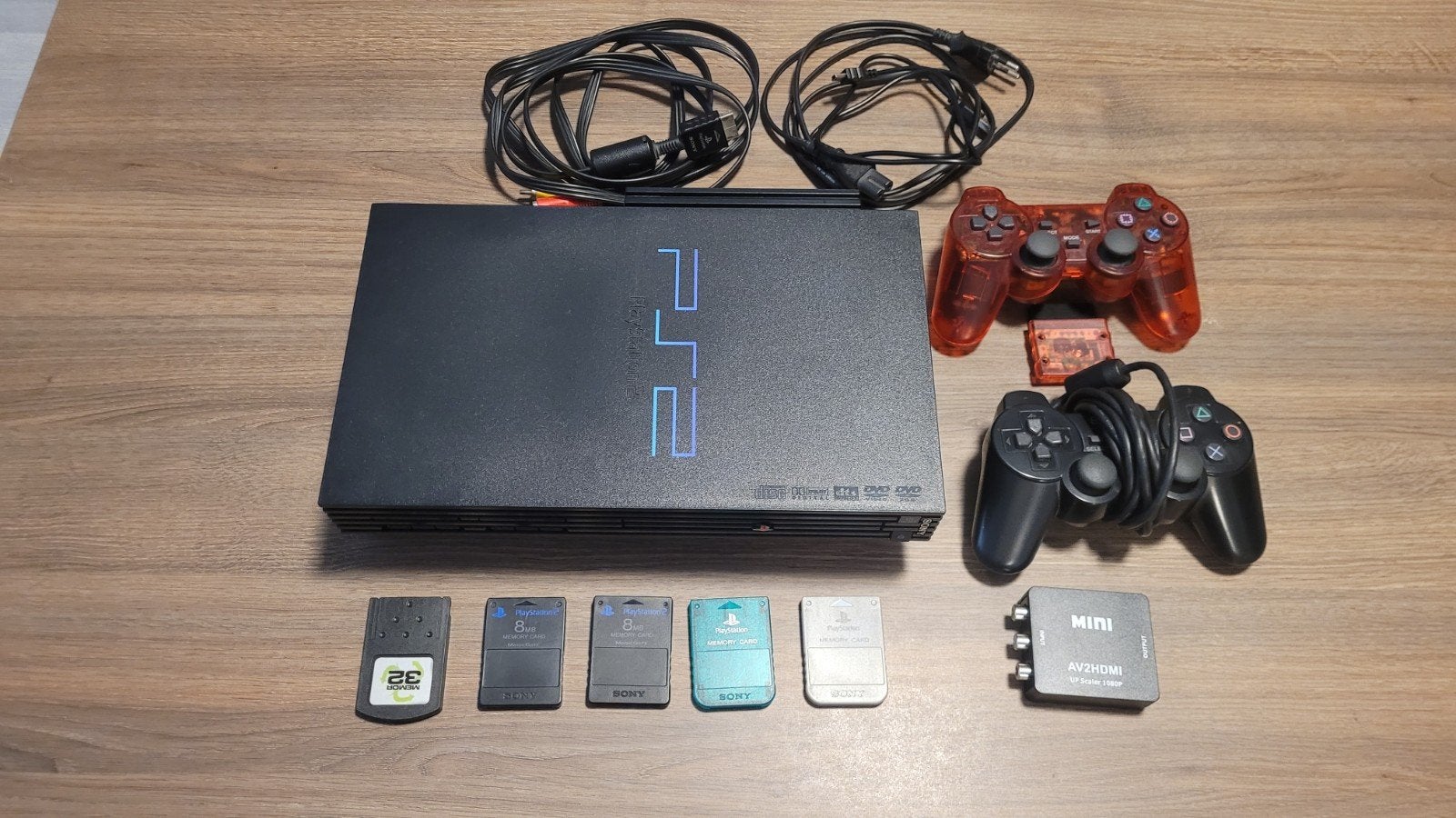 PlayStation 2 (PS2) met netwerkadapter (m2459341650) — Spelcomputers ...