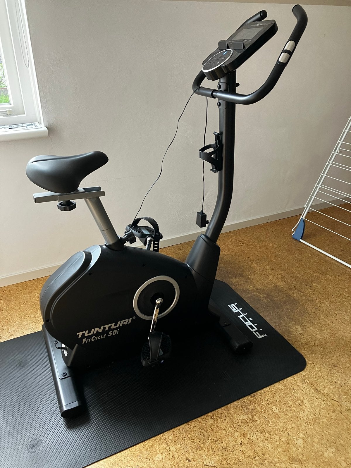 Tunturi Fit Cycle 50i Hometrainer, Ophalen, Zo goed als nieuw, Metaal, Benen