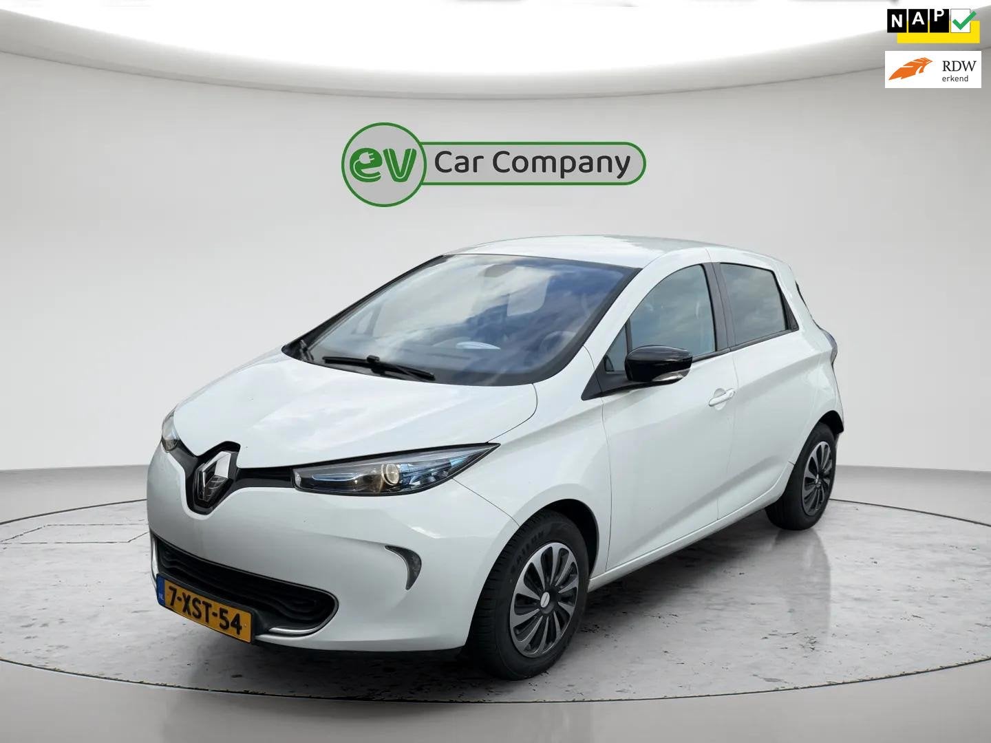Renault ZOE Q210 Zen Quickcharge 22 kWh | SOH 81% | Koopaccu, Auto's, Gebruikt, 22 kWh, Wit, 210 km