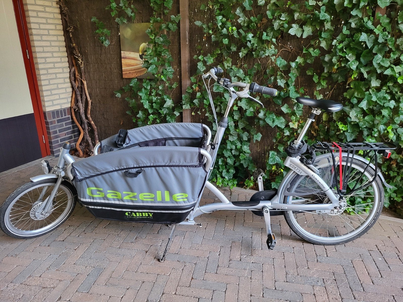 bakfiets Gazelle Cabby (niet elektrisch), Gebruikt, Goederen, Opvouwbaar, Ophalen of Verzenden