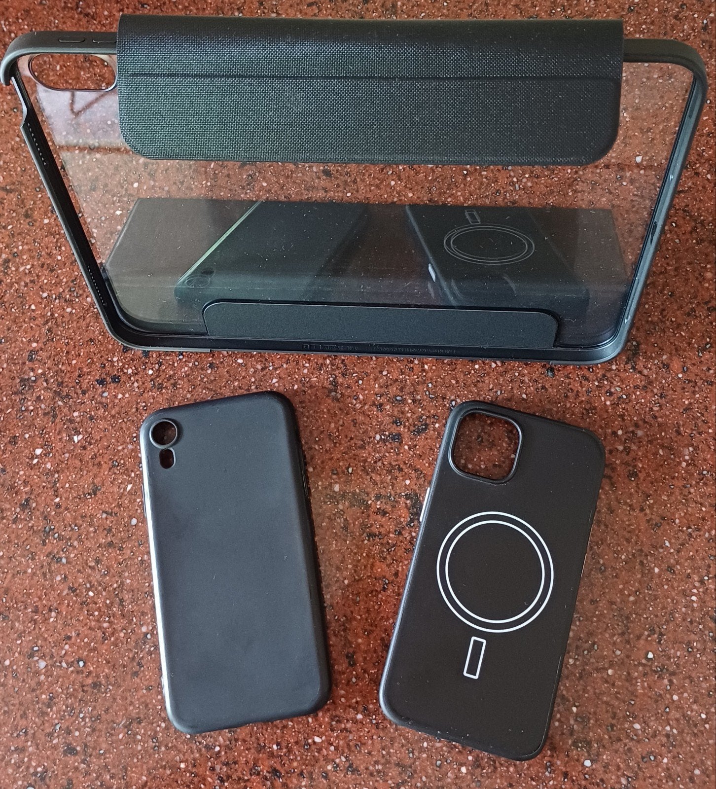 ZGAN 2 iPhonehoesjes en 1 iPadhoes, Ophalen of Verzenden, Gebruikt, Bescherming, Apple iPhone
