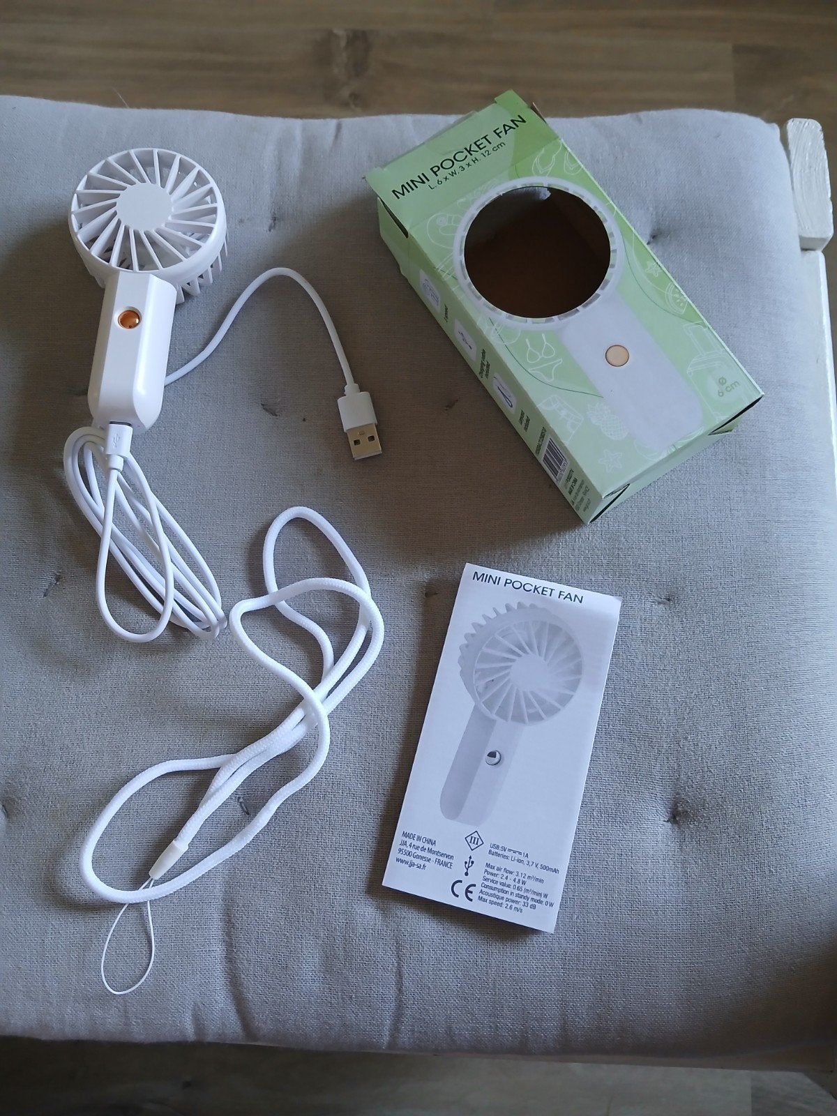 Mini ventilator nieuw, Ophalen, Nieuw