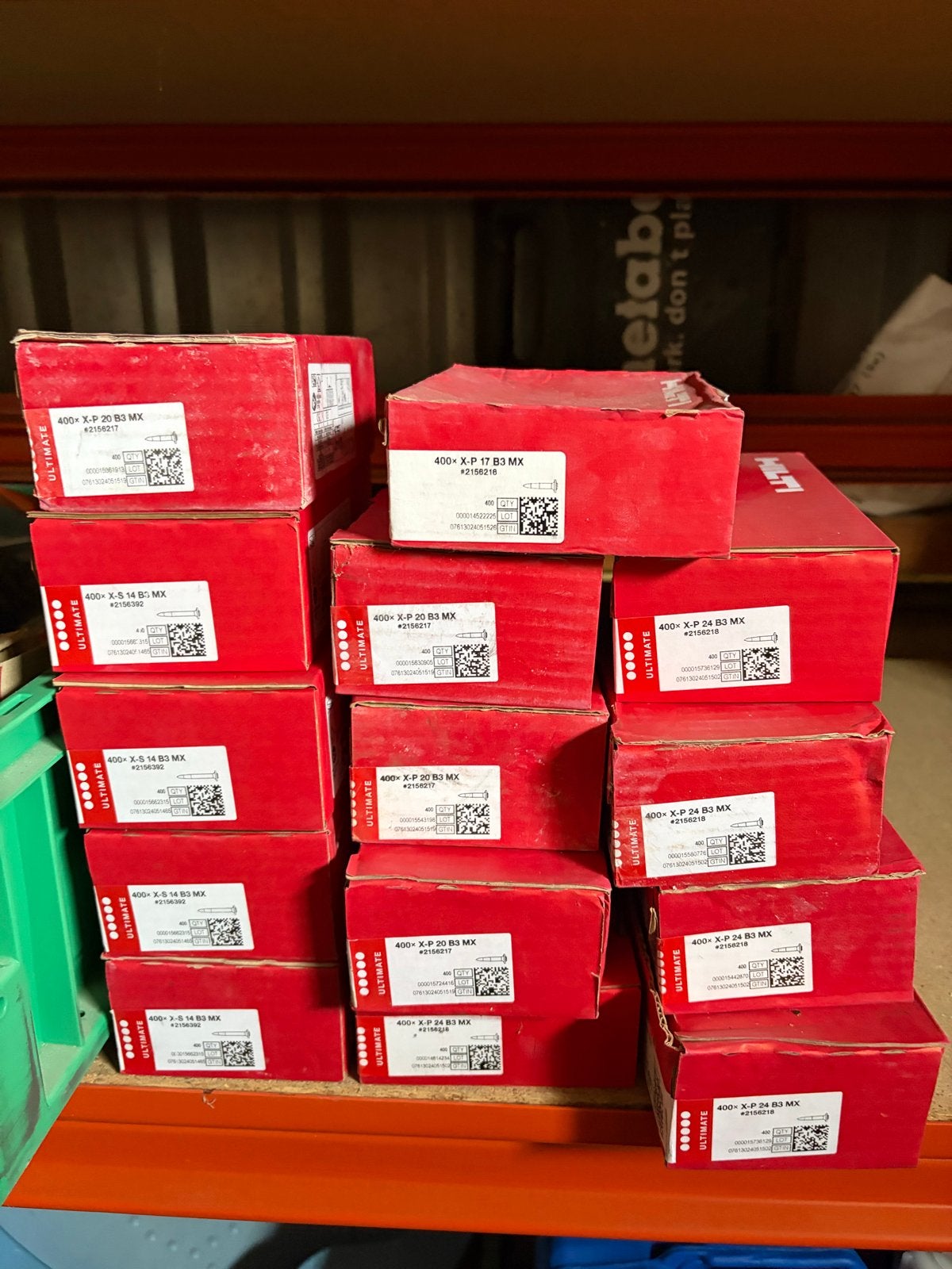 Hilti nagels voor bx-3 Bevestigingsmiddelen Diverse Maten, Ophalen, Nieuw, Overige typen, Hilti