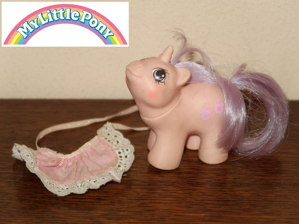 vintage G1 MLP Snookums, Newborn Twins Baby, Hasbro 1987, Verzenden, Gebruikt