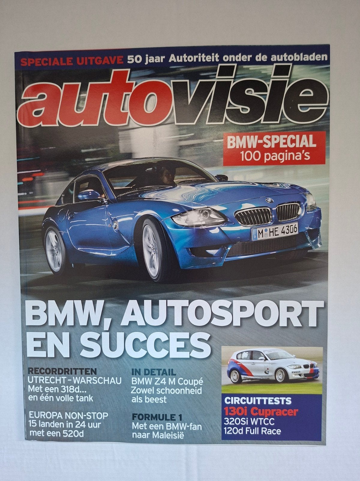 Autovisie BMW-Special - 100 pagina's autosport en succes, Boeken, Ophalen of Verzenden, Zo goed als nieuw, BMW, Autovisie Redactie