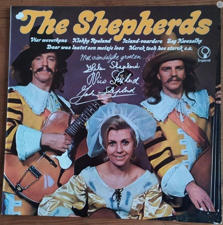 lp The Shepherds: met vriendelijke groeten, Gebruikt, Ophalen of Verzenden, Levenslied of Smartlap, 12 inch