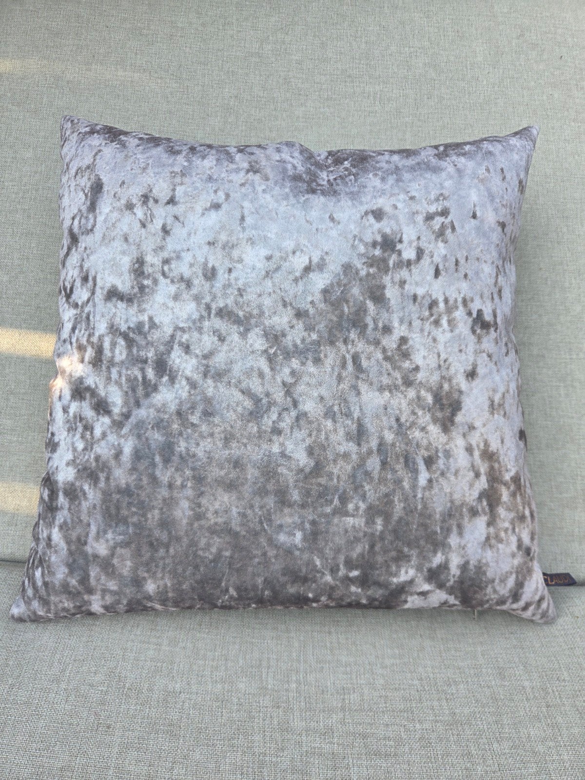 Sierkussen Claudi Kussen 40x40 cm ZGAN Grijs, Ophalen, Zo goed als nieuw, Vierkant