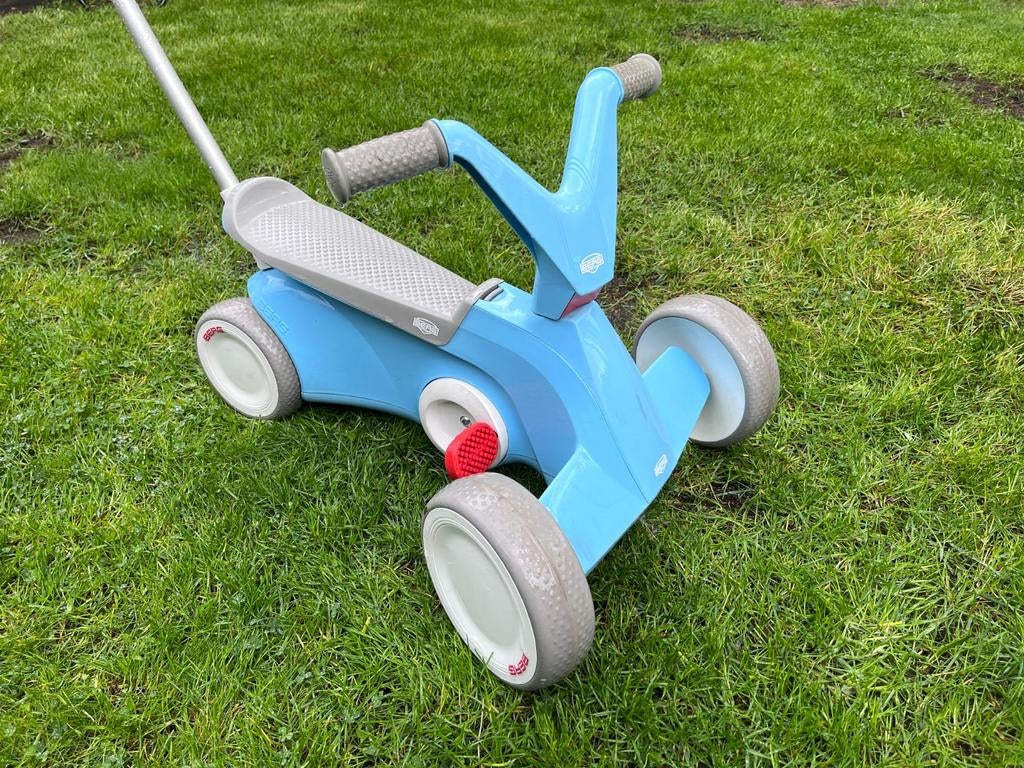 Berg loopauto, Ophalen, Gebruikt