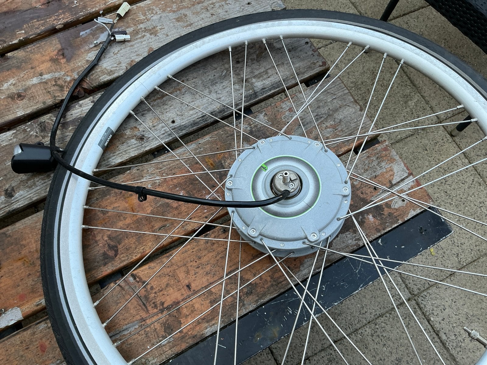 Nieuw Elektrisch fietswiel met motor van een Batavus, Ophalen of Verzenden, Gebruikt