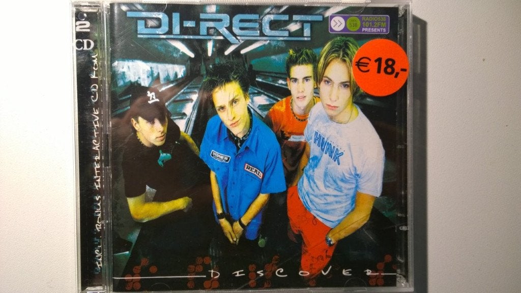 Di-Rect - Discover (Met CD-ROM), Ophalen of Verzenden, Zo goed als nieuw, Poprock, Album