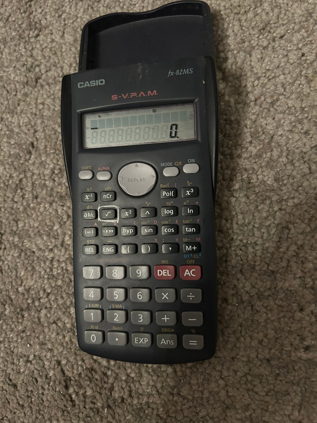 Casio fx-82MS, Ophalen of Verzenden, Zo goed als nieuw