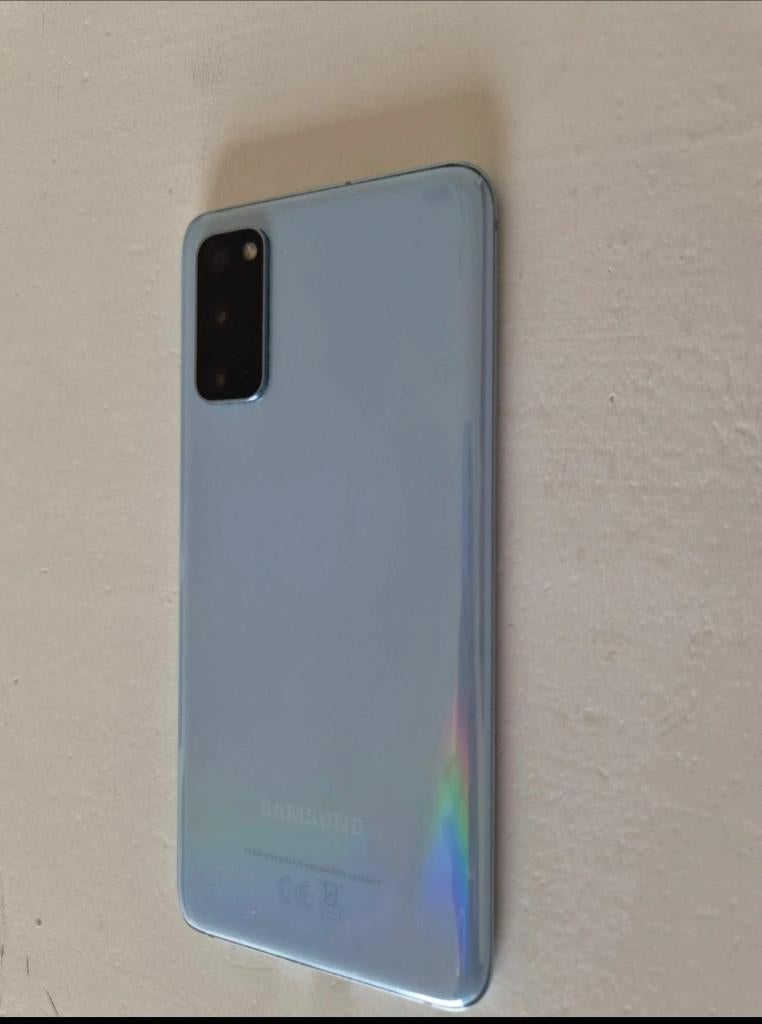 Samsung Galaxy S20 lichtblauw, Gebruikt, Galaxy S20, Blauw, Touchscreen