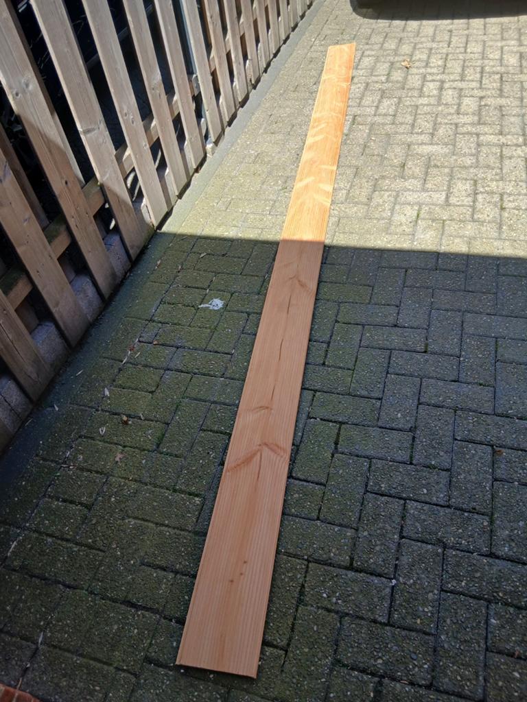 Douglaadakbeschot, Ophalen, Nieuw, Hout