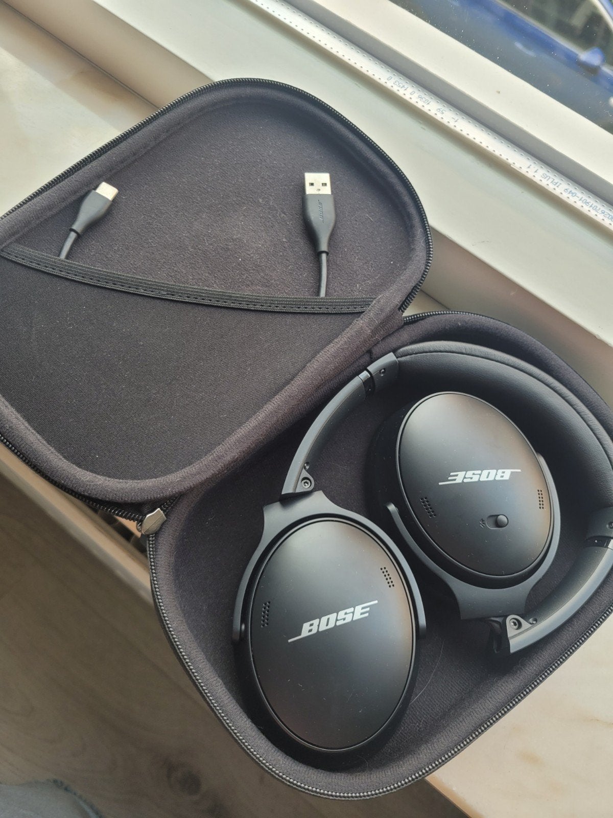 Bose QuietComfort 35 II Noise Cancelling Koptelefoon Zwart, Audio, Tv en Foto, Koptelefoons, Ophalen of Verzenden, Zo goed als nieuw