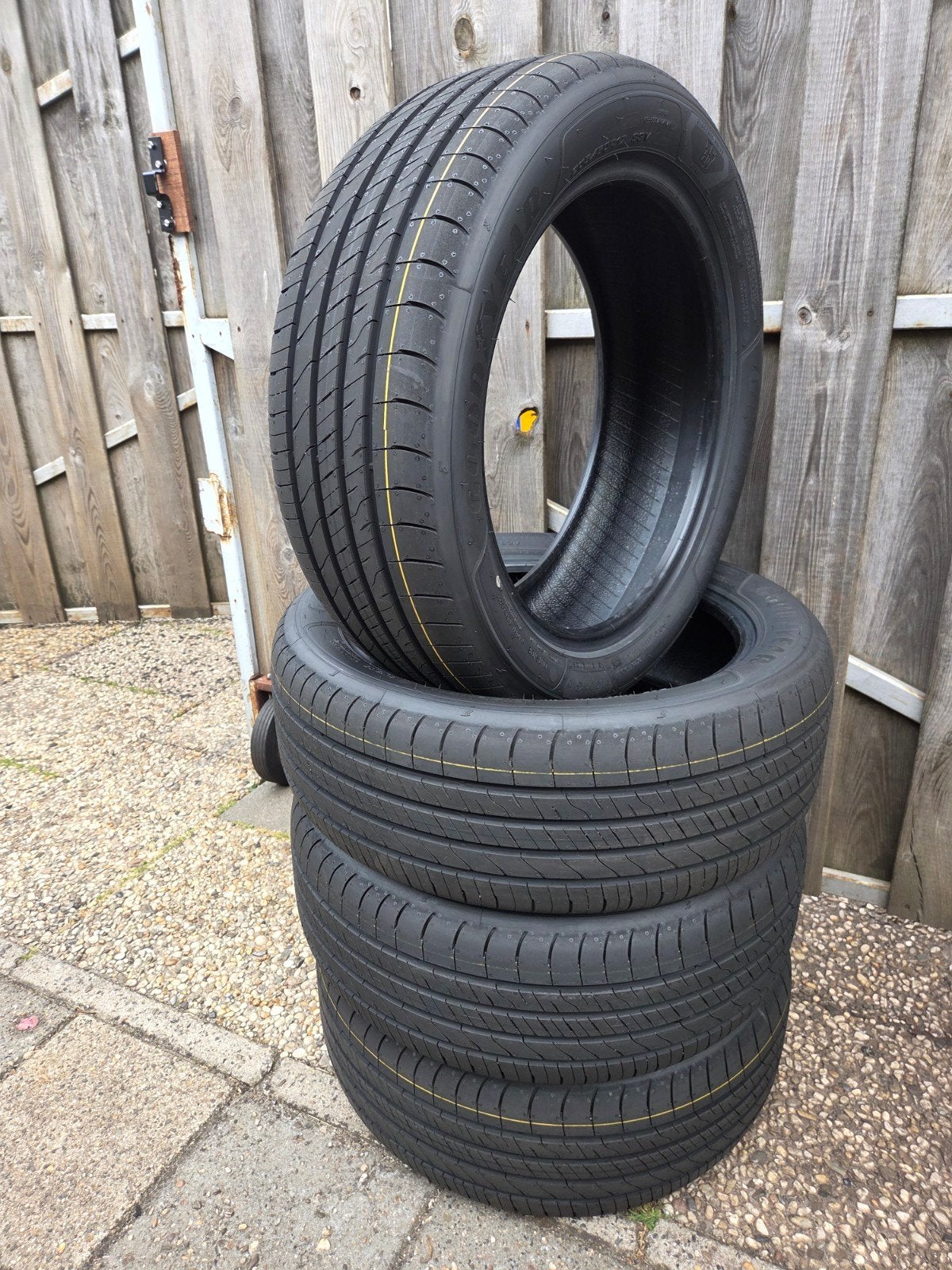 205 50 17 goodyear zonerbanden Nieuw/Demo 360,- incl montage, Nieuw, 17 inch, Band(en), Personenwagen