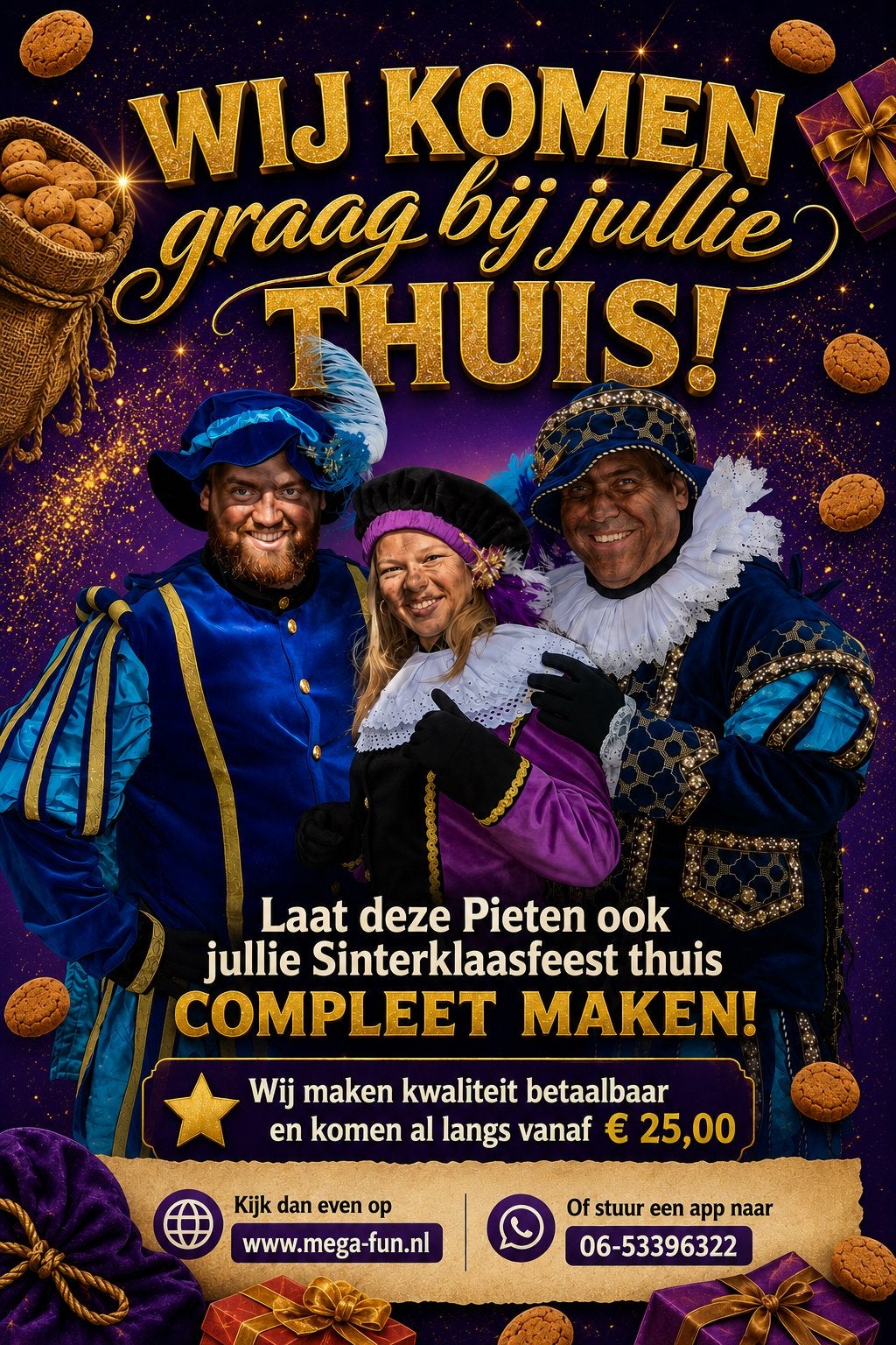 Pieten bezoek in de omgeving van Helmond., Ophalen, Nieuw