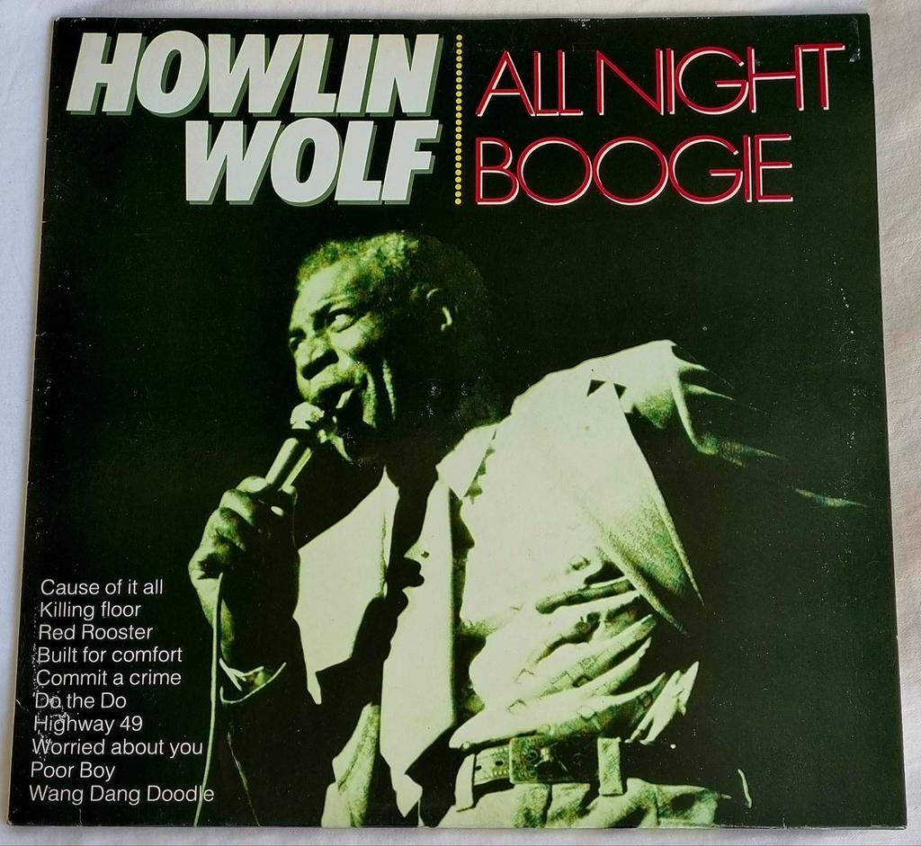 HOWLIN' WOLF - 'All Night Boogie' (NL-persing, 1984), Cd's en Dvd's, Vinyl | Jazz en Blues, Ophalen of Verzenden, Blues
