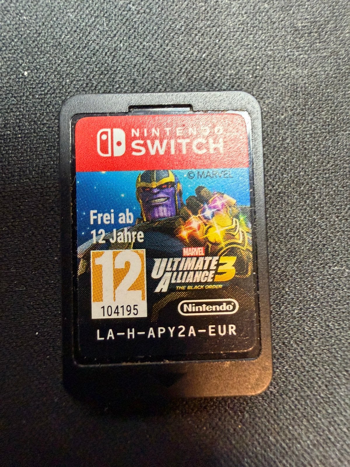 Marvel Ultimate Alliance 3: The Black Order - Nintendo Switc, Gebruikt, Eén computer, Ophalen of Verzenden, Role Playing Game (Rpg)