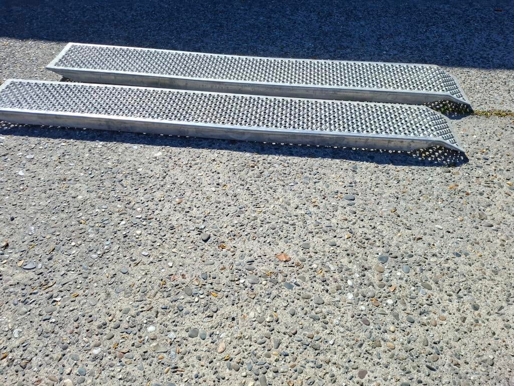 Aluminium oprijplaten, Ophalen, Nieuw