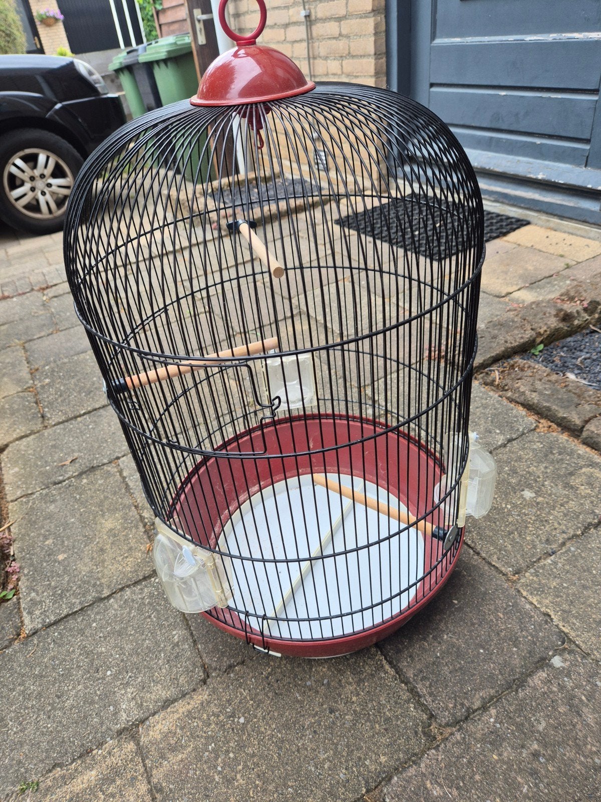 Vogelkooi, Dieren en Toebehoren, Ophalen, Zo goed als nieuw, Metaal, Vogelkooi