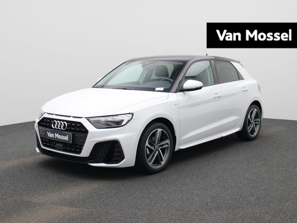 Audi A1 Sportback 25 TFSI S edition l Cruise Control l Autom, 12 maanden, 95 pk, Leder en Stof, Wit