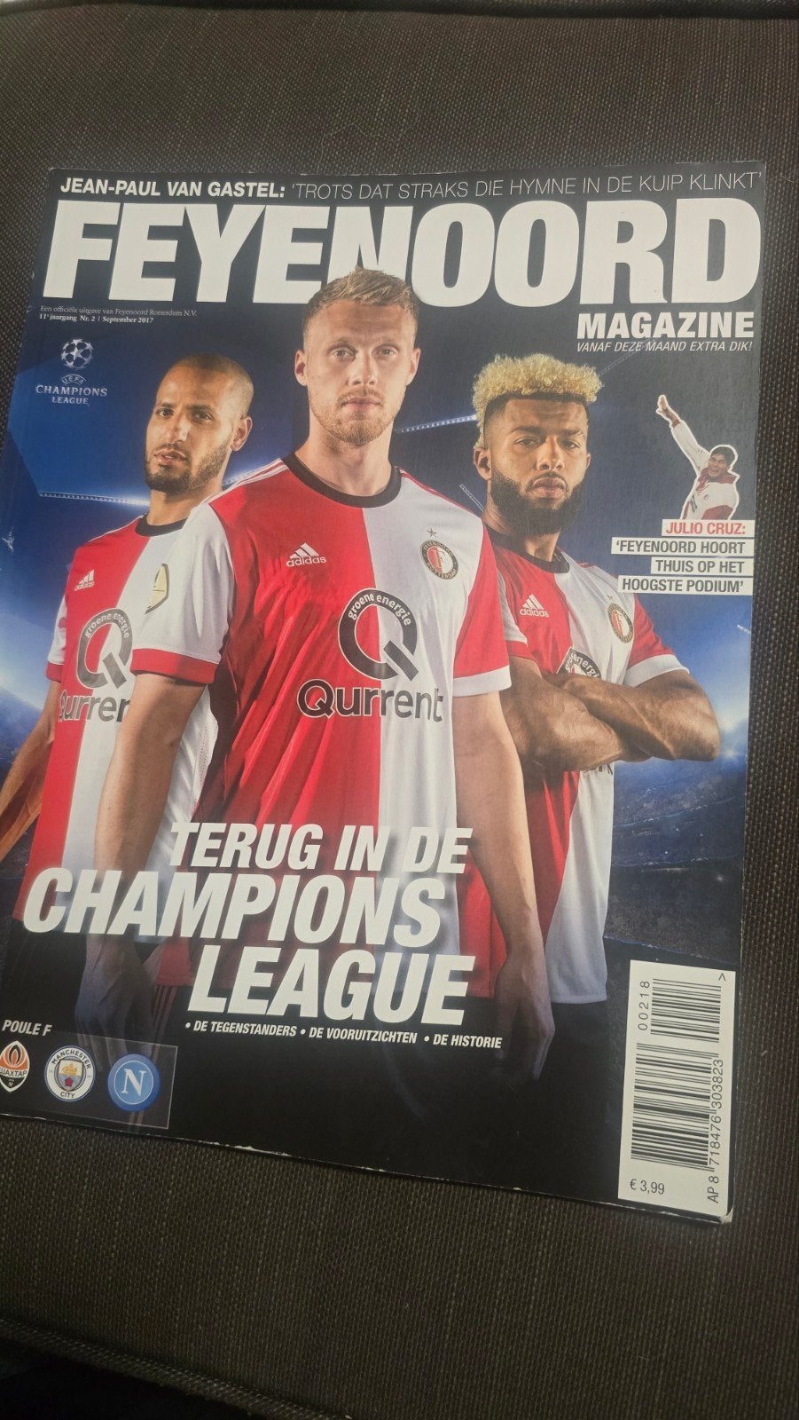 Feyenoord Magazine - Terug in de Champions League, Ophalen of Verzenden