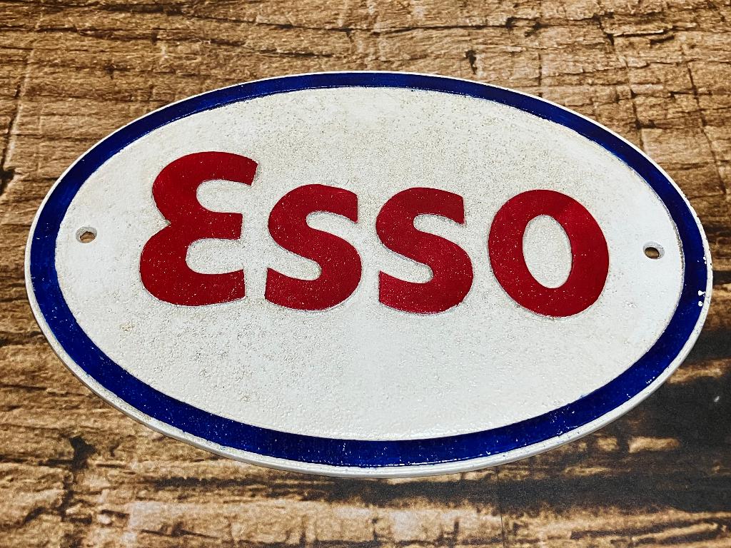 Reclamebord Esso, Ophalen of Verzenden