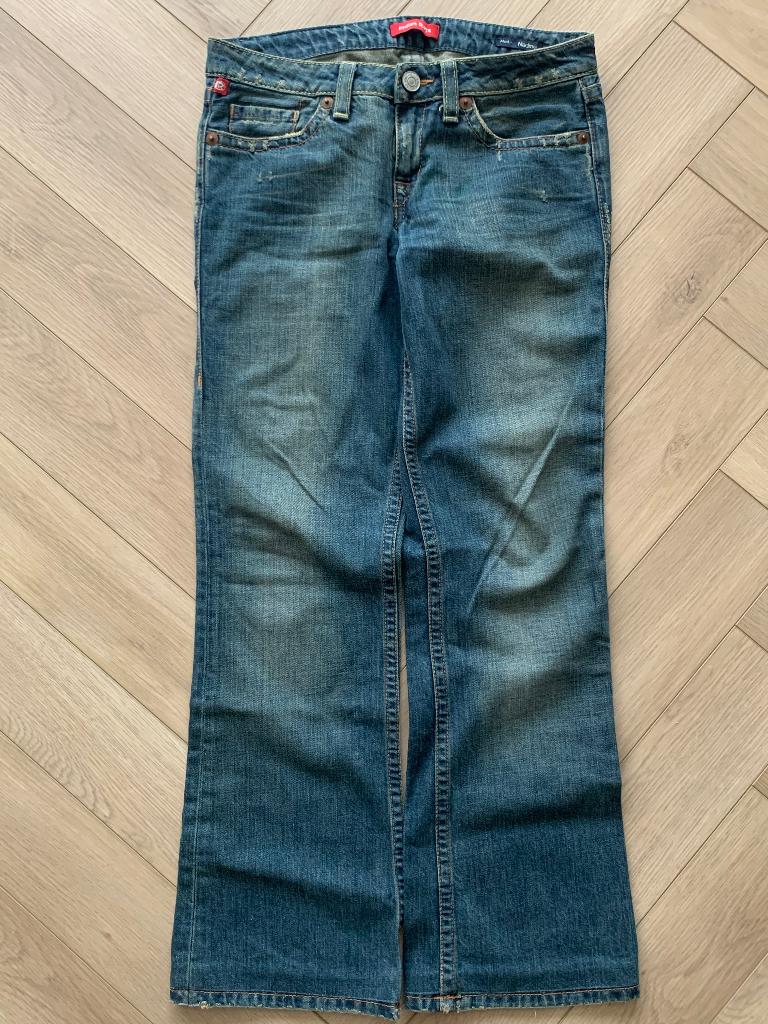 Indian Rose vintage look denim mt 30, Kleding | Dames, Blauw, Zo goed als nieuw, W30 - W32 (confectie 38/40), Ophalen