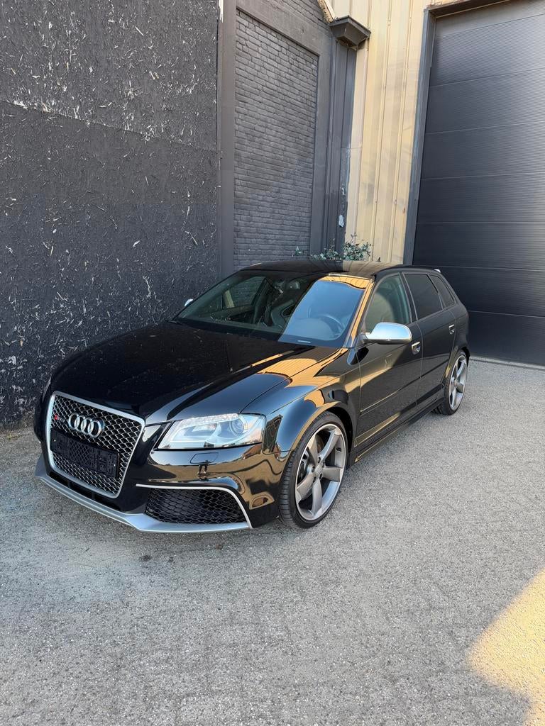 Audi RS3  *zeer nette* 2012, Auto's, Automaat, Zwart, RS3, Leder