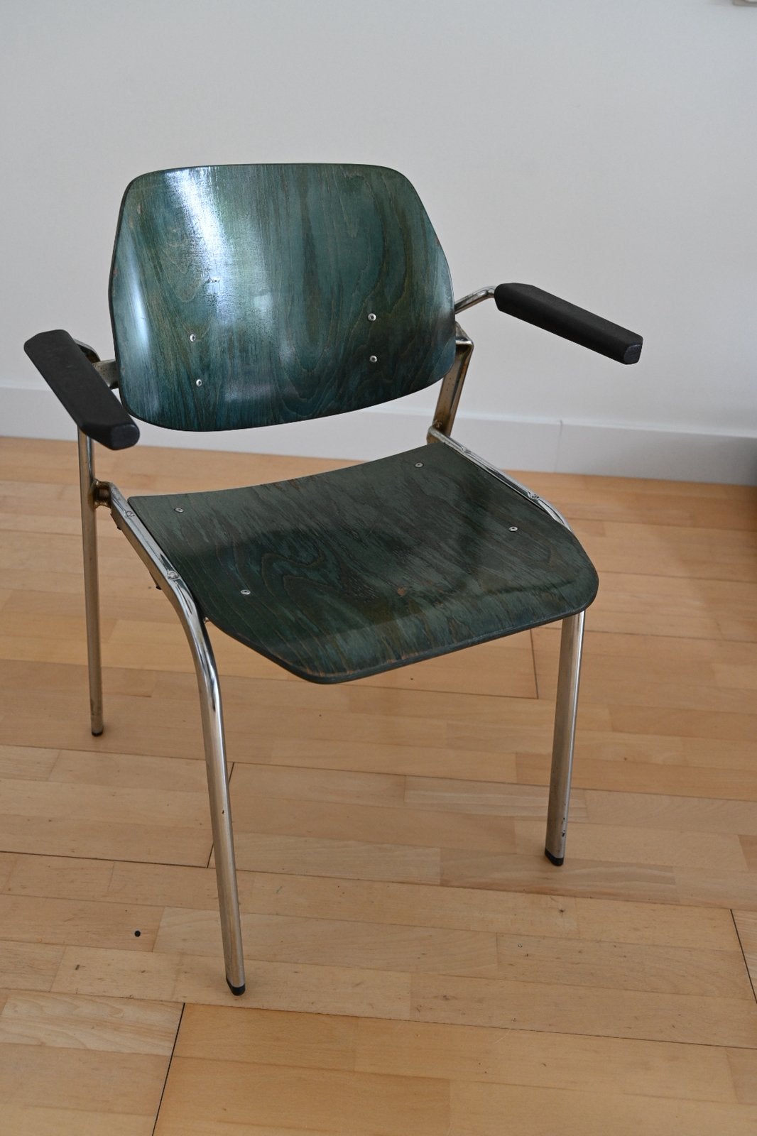 Car Katwijk vintage stoelen Kho Liang, Ophalen, Zo goed als nieuw, Bruin, Vijf, Zes of meer stoelen