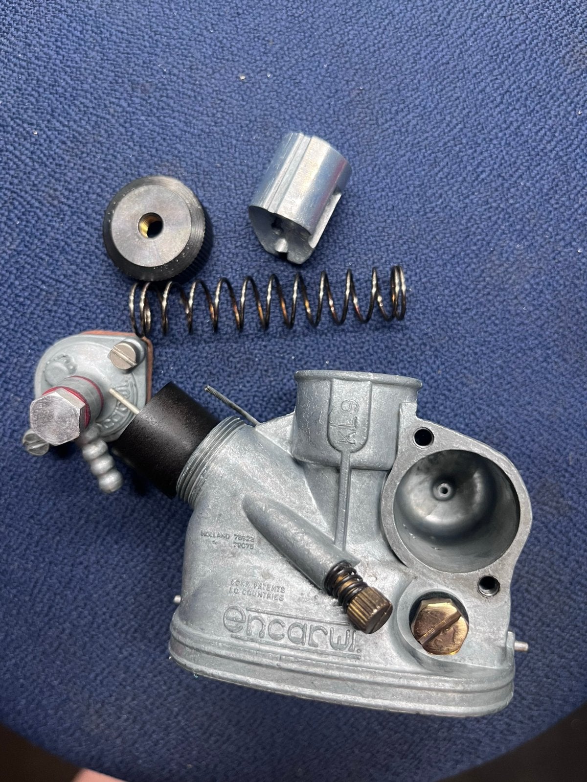 NOS Encarwi KL9 Carburateur voor Bromfietsen (Royal Nord, Sp, Fietsen en Brommers, Brommeronderdelen | Oldtimers, Ophalen of Verzenden