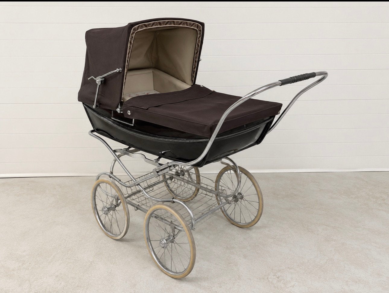 Vintage Silver Cross kinderwagen – klassiek Engels model, Ophalen, Gebruikt, Kinderwagen, Overige merken