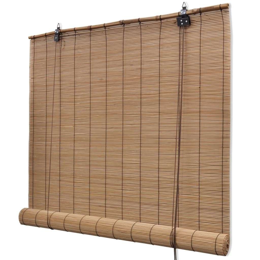 nieuw bamboe rolgordijn 150x220, Huis en Inrichting, Ophalen, Rolgordijn, Beige, Nieuw