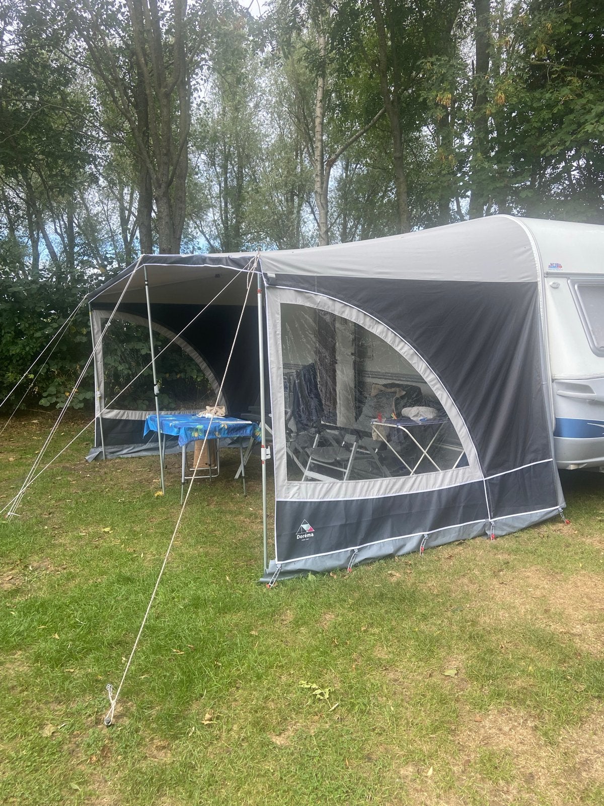 Nette luifel dorema bv Fendt Saphyr 420 x 240, Caravans en Kamperen, Ophalen, Gebruikt, PVC, Dorema