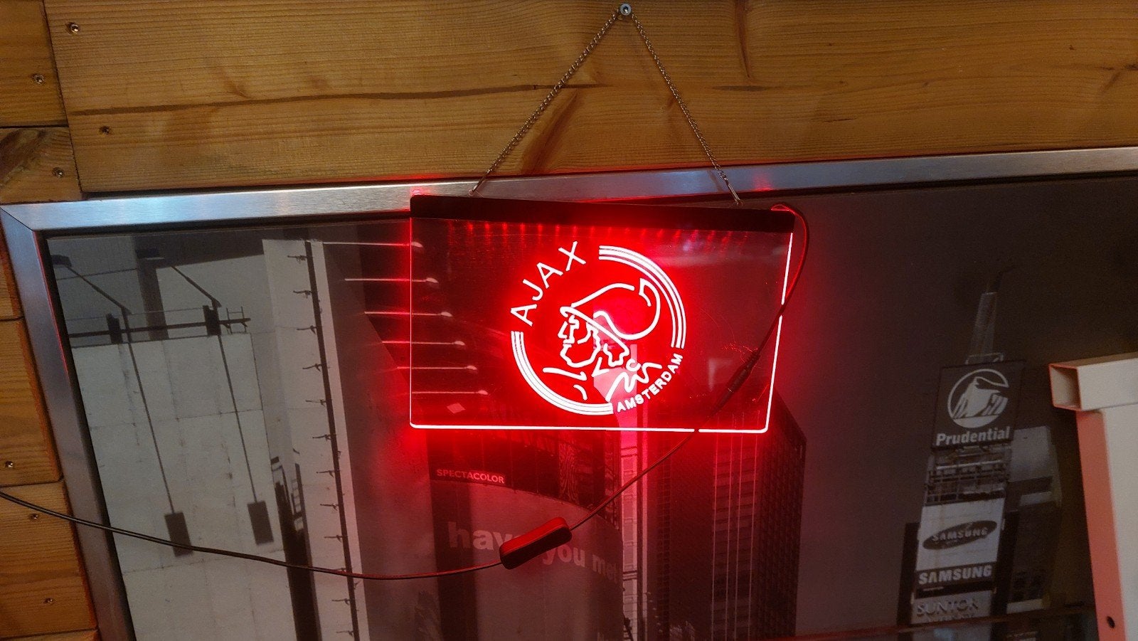 Ajax Amsterdam LED Neon Lichtbord - Perfect voor Fans!, Ophalen of Verzenden, Zo goed als nieuw