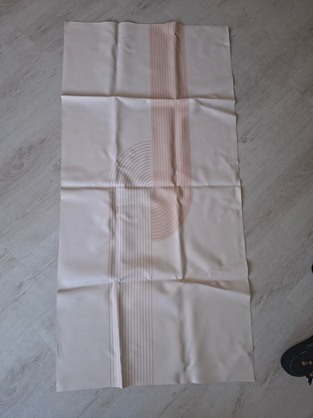 Leren placemat / tafelkleed - Nieuw (verkeerde maat), Ophalen of Verzenden, Nieuw, Beige, Leer