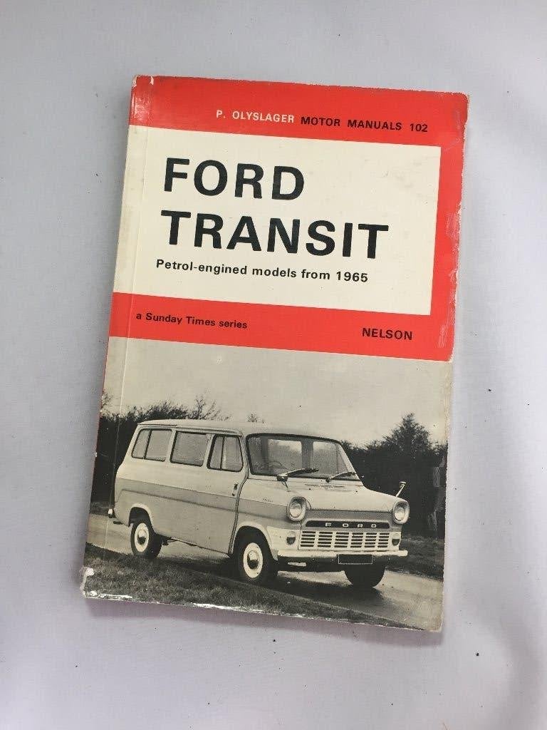 Vintage zeldzaam Ford Transit Manual gebruikshandleiding, Ophalen of Verzenden