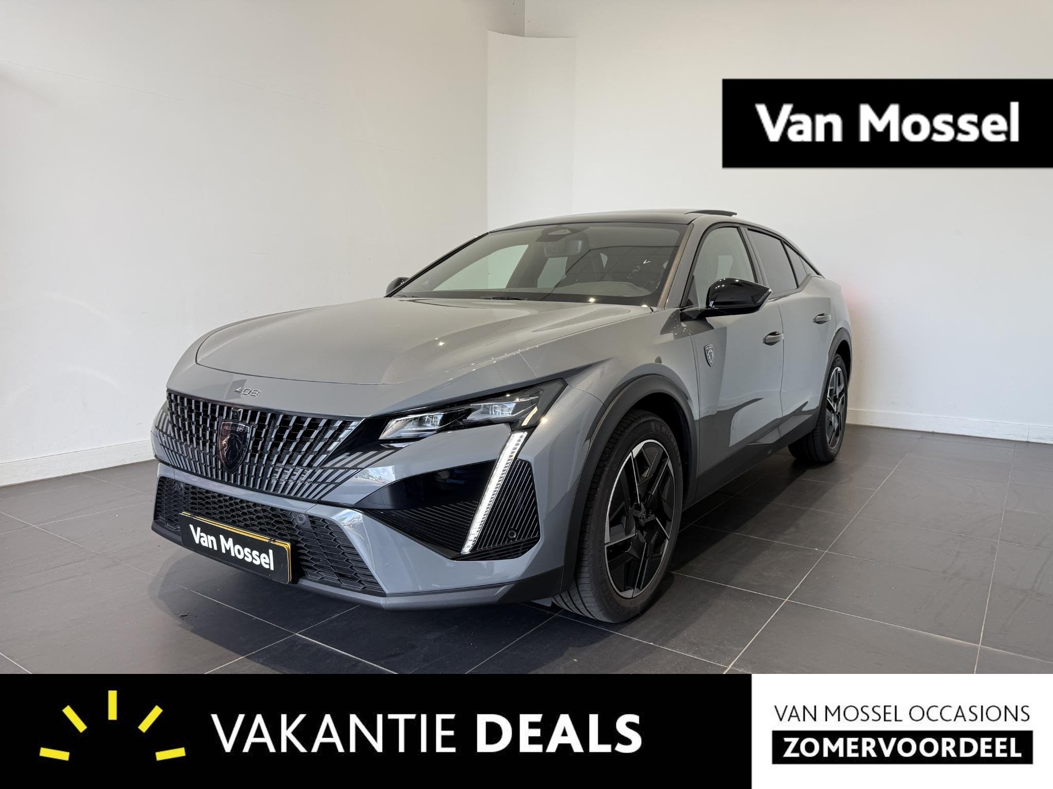 Peugeot e-408 GT Avantage 58 kWh FULL OPTIONS | MASSAGE | ST, 12 maanden, 213 pk, Origineel Nederlands, Zilver of Grijs