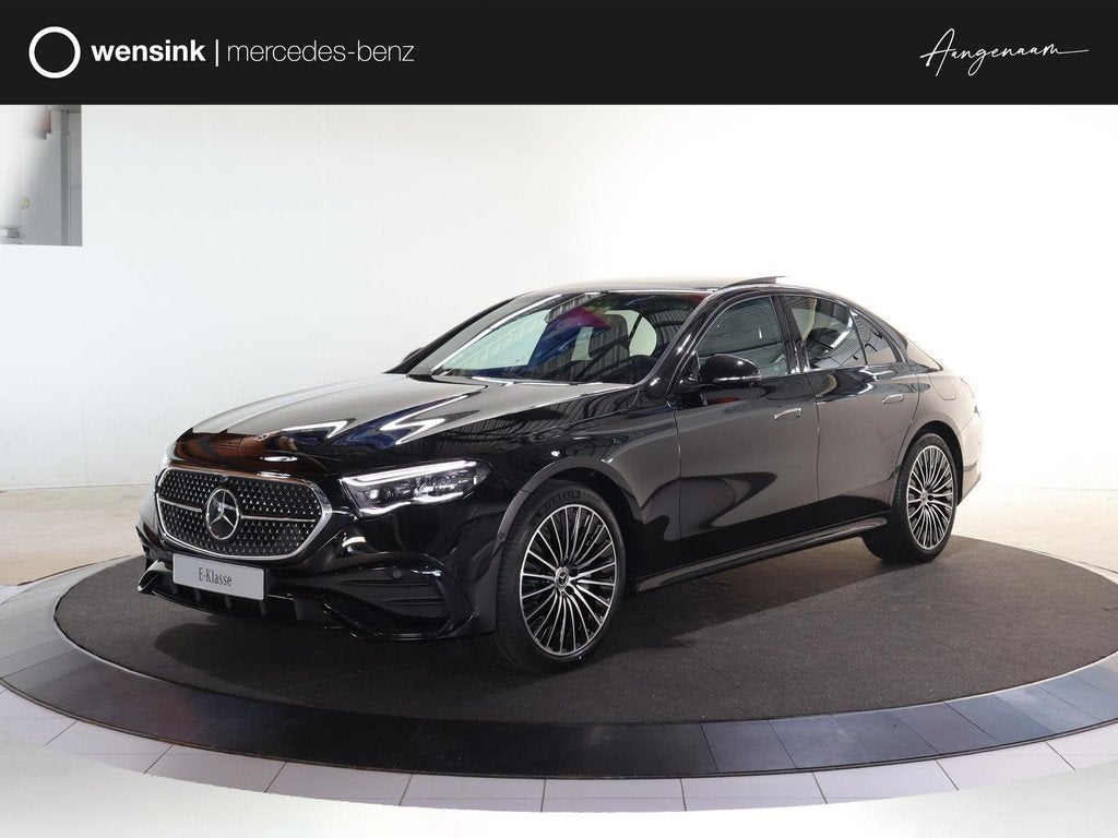 Mercedes-Benz E-Klasse 300e Sport Edition | Panoramaschuifda, Auto's, Automaat, Achterwielaandrijving, 4 cilinders, Zwart