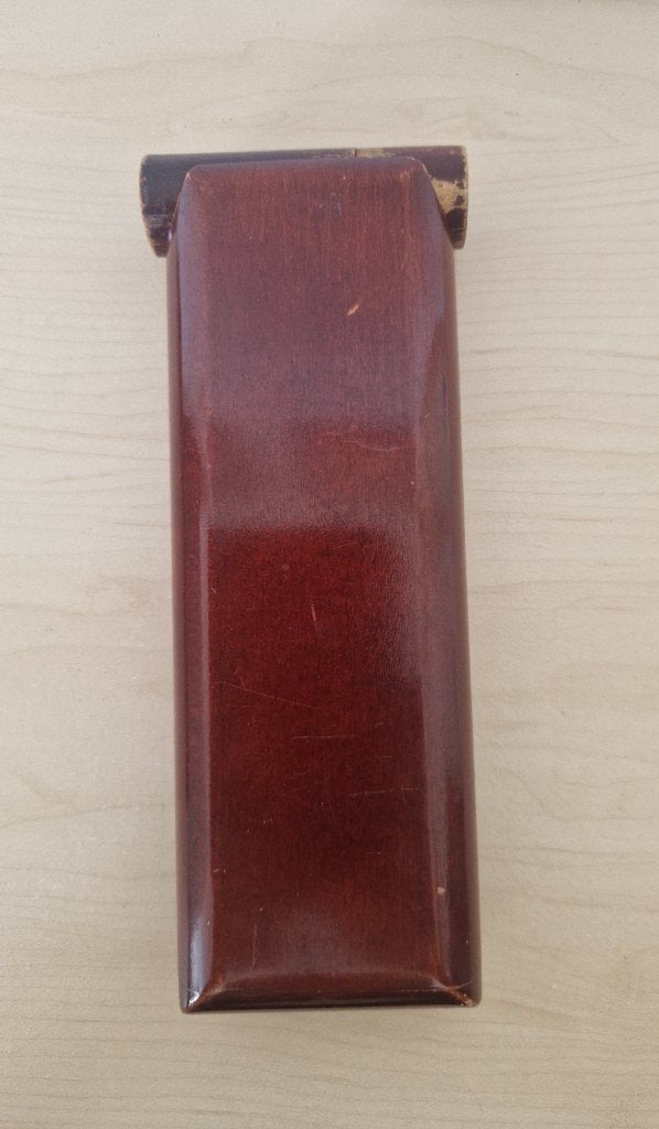 Houten pocket sigaren humidor 20x7½ cm, Verzamelen, Ophalen of Verzenden, Gebruikt, Tabaksdoos of Verpakking