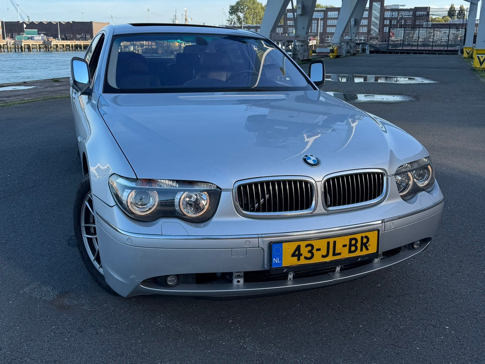 BMW 7-serie 735Li E66 High Executive | Ex-Diplomatenauto |, Auto's, Dealer onderhouden, Achterwielaandrijving, 120 €/maand, 272 pk
