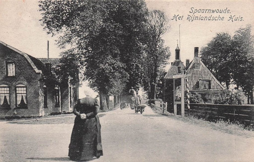702-480-037 Spaarnwoude Het Rijnlandsche Huis, Verzenden, Voor 1920, Noord-Holland