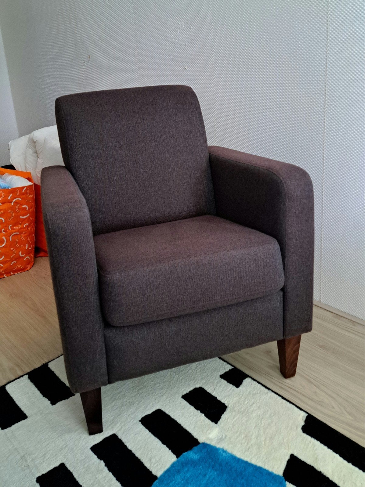 Comfortabele fauteuil van Goossens - Zo goed als nieuw, Ophalen, 75 tot 100 cm, Zo goed als nieuw, Stof