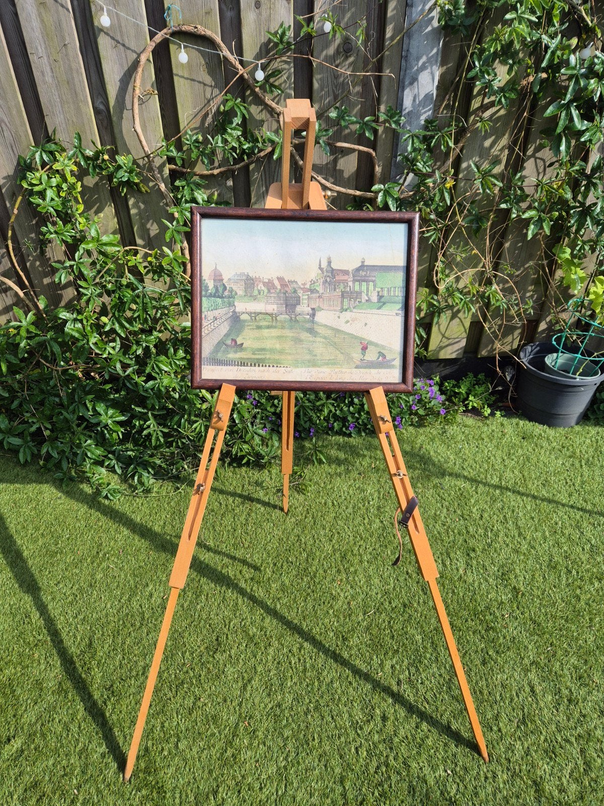 Houten schildersezel, Hobby en Vrije tijd, Ophalen, Ezel