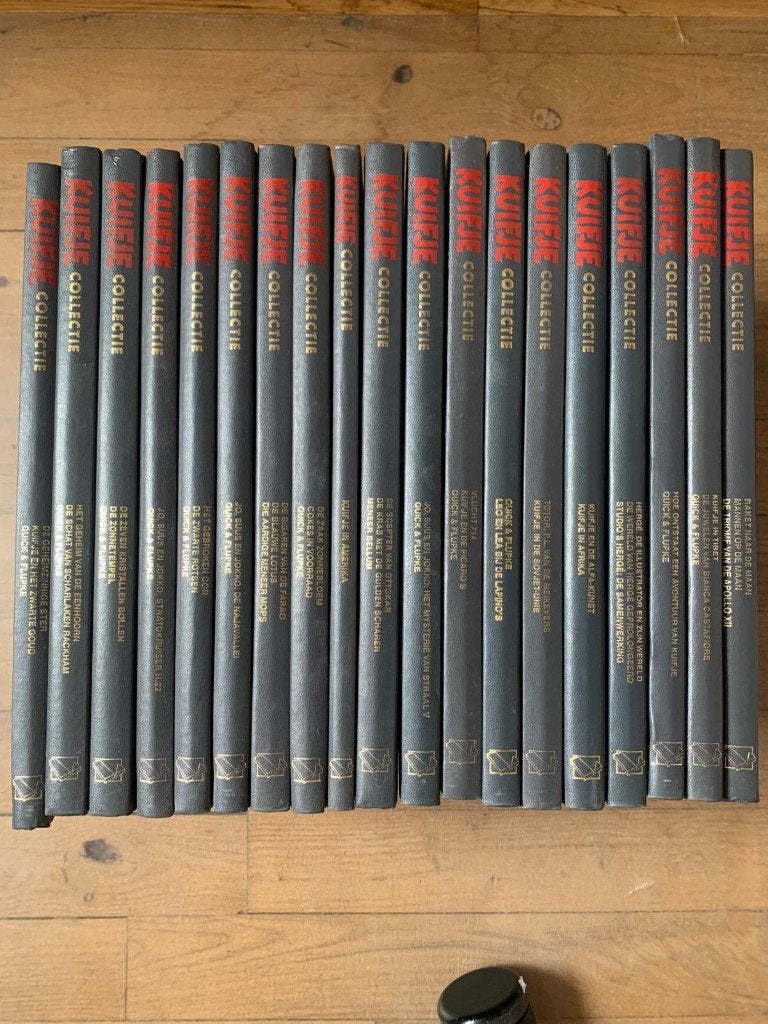 Volledige serie Kuifje stripboeken Lecturama, Ophalen, Complete serie of reeks, Zo goed als nieuw, Hergé